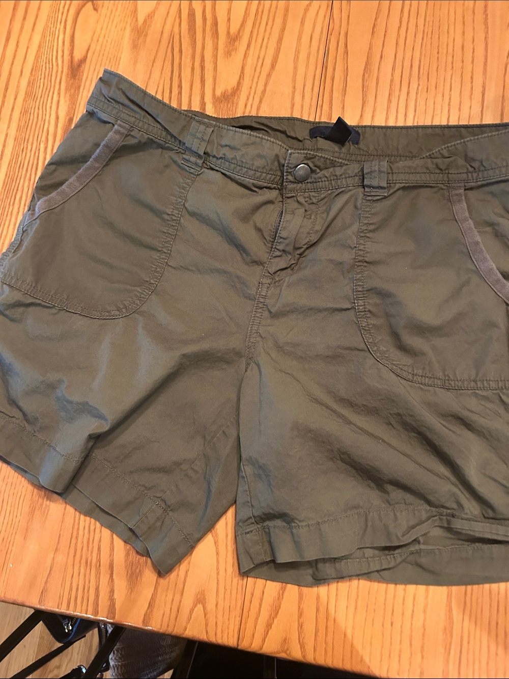 GAP Olive Green Utility Cargo Shorts